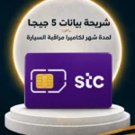 شريحة بيانات 5 جيجا لكاميرا السيارة